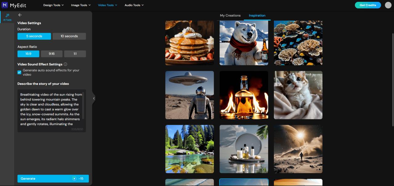 MyEdit - AI Online Video Editor