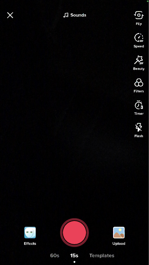 Recording a TikTok Video