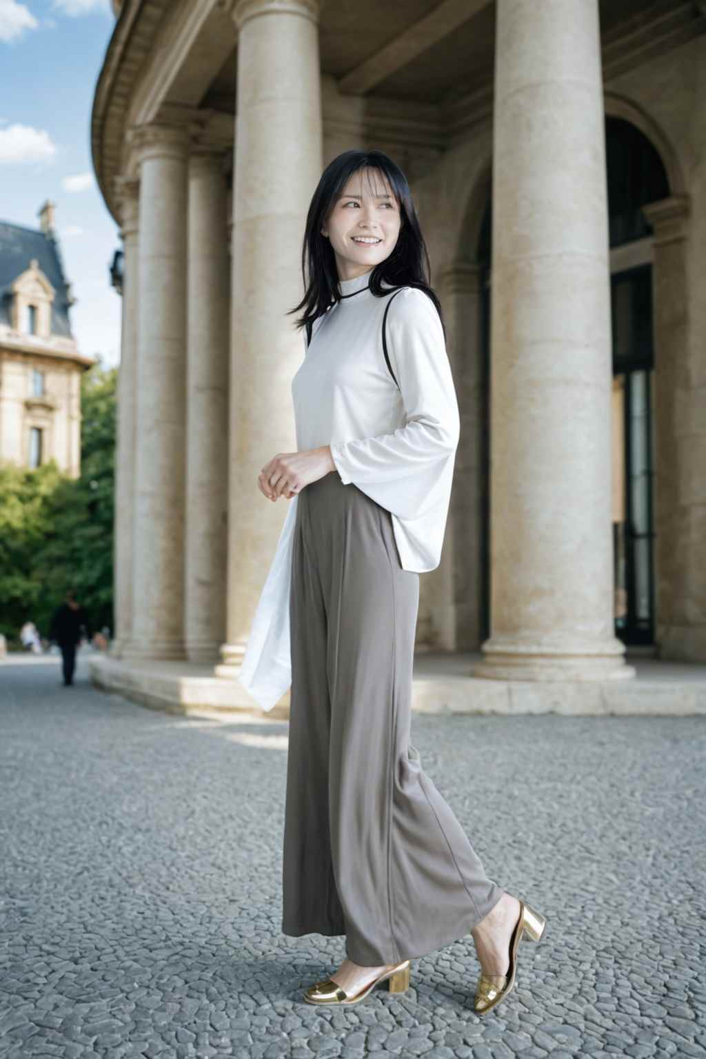 MyEdit AI 着せ替え オールドマネー:インテリ