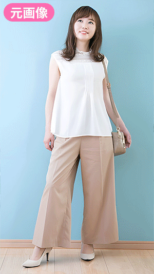 MyEdit AI 着せ替えサンプル