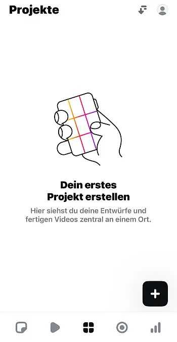 Startseite in Instagram Edits