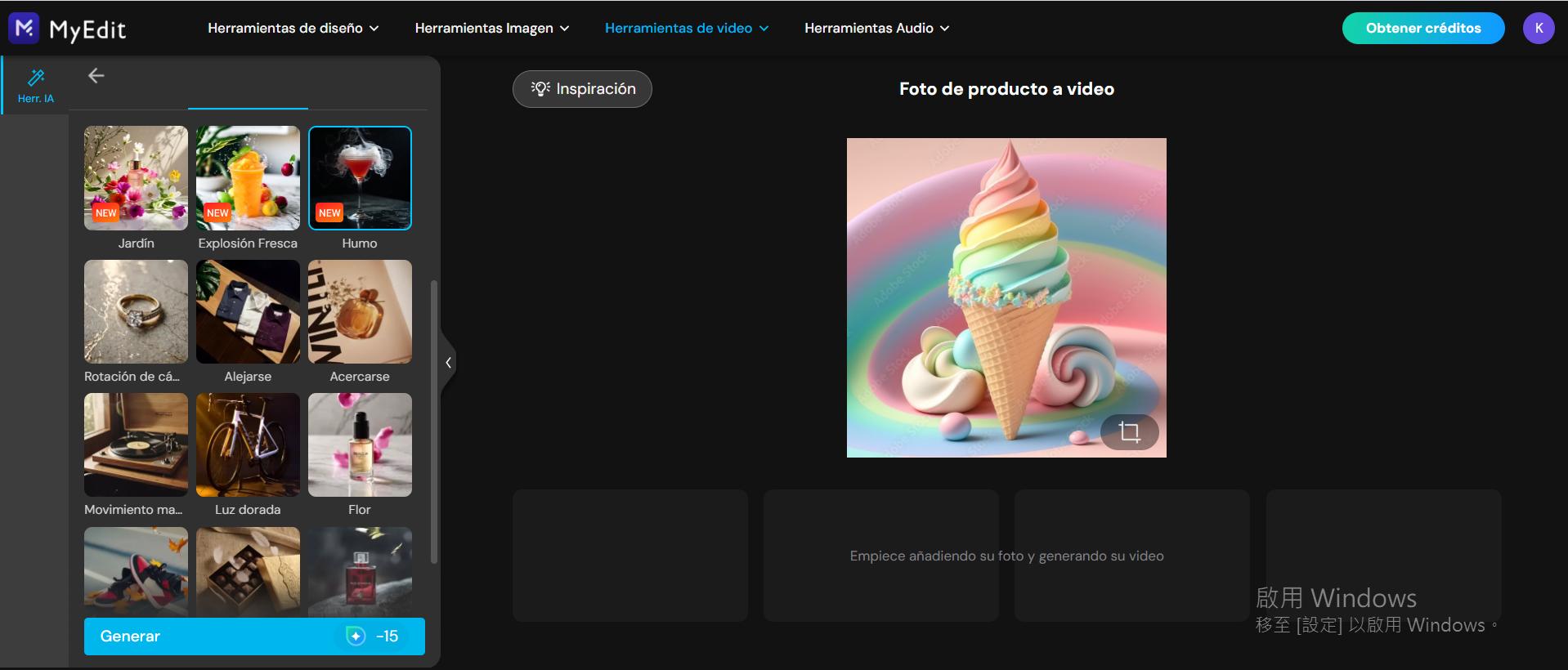 Crea un video de producto para promover tu negocio