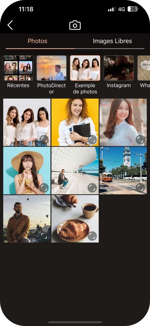 Tutoriel Application coiffure etape 3