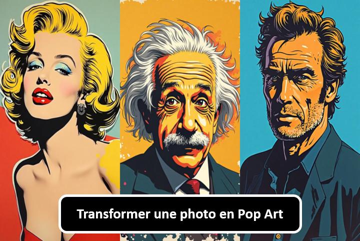 Transformer une photo en Pop Art avec MyEdit