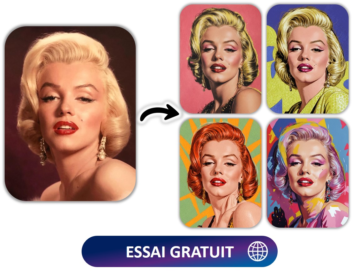 Transformer une photo en Pop Art avec MyEdit