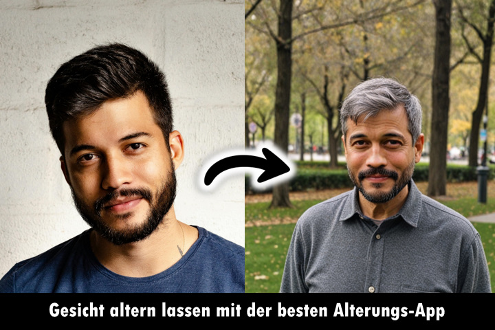 So lässt du dein Gesicht mit der besten Alterungs-App altern