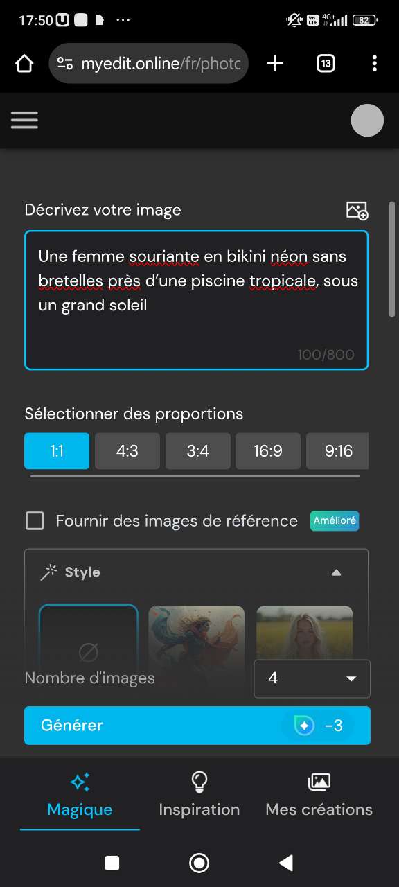 How to Create an AI Bikini Image from Text