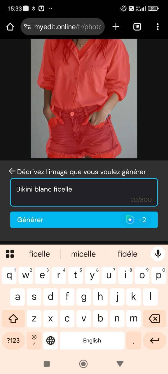 Add a Bikini Manually with AI Replace