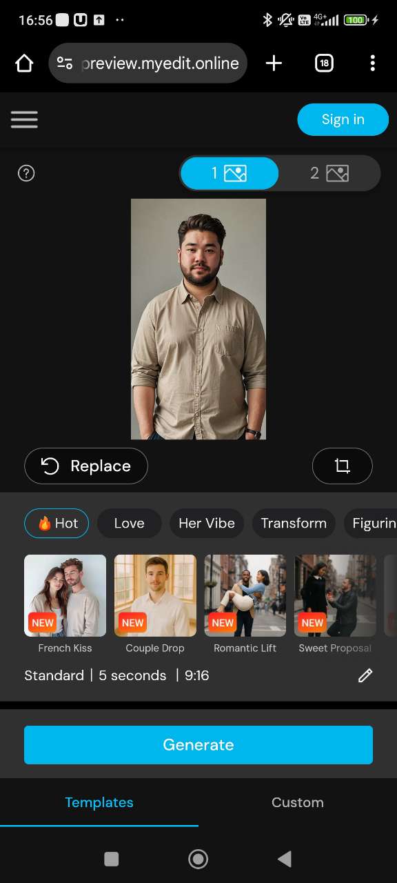 How to Add Muscles to a Video Using an AI Muscle Generator