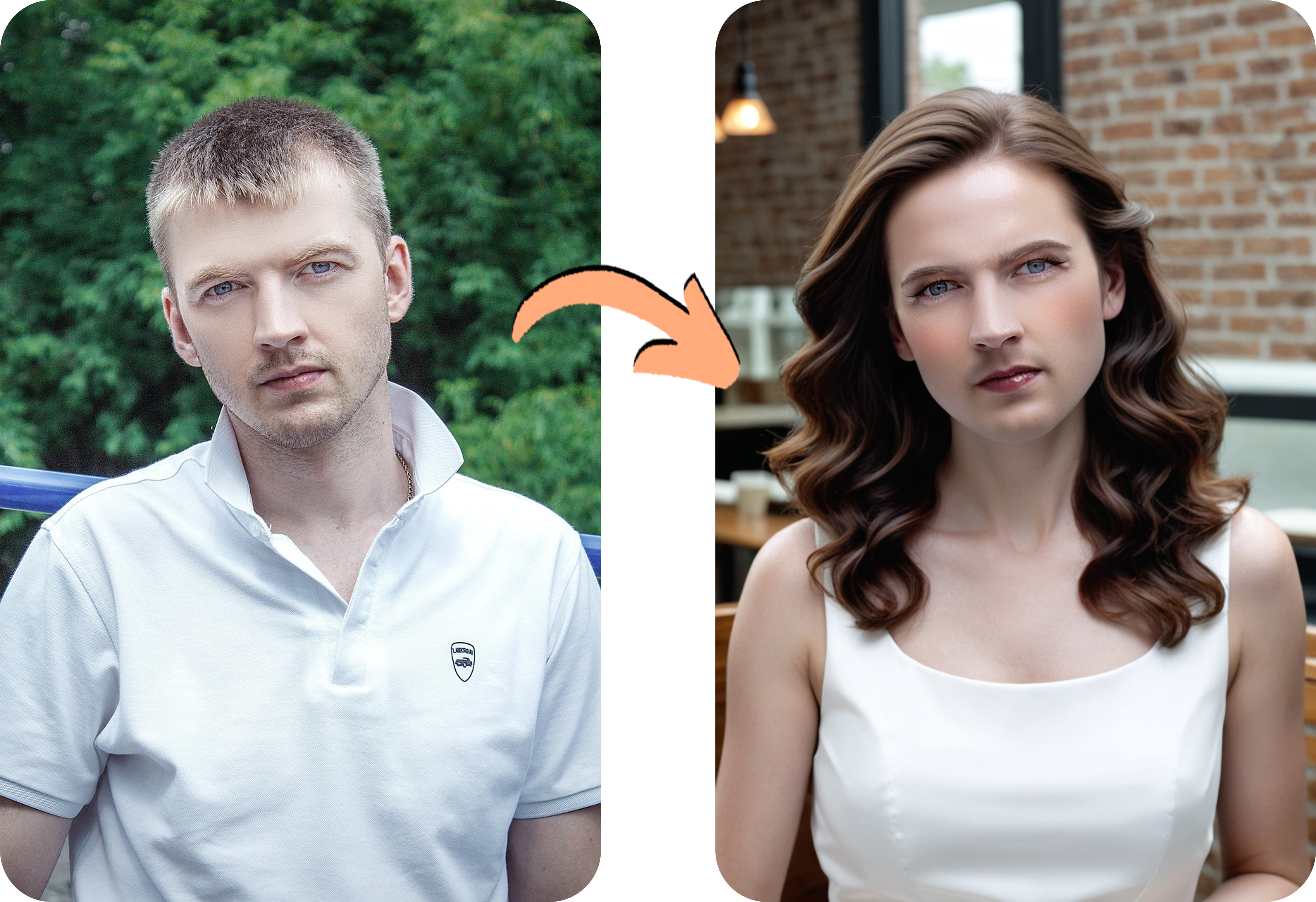 How to Apply Gender Swap Filter with PhotoDirector