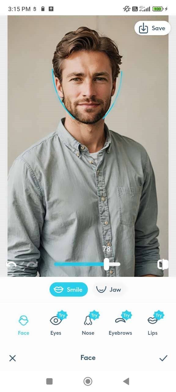 Facetune - Best AI App for Changing Physical Appearance