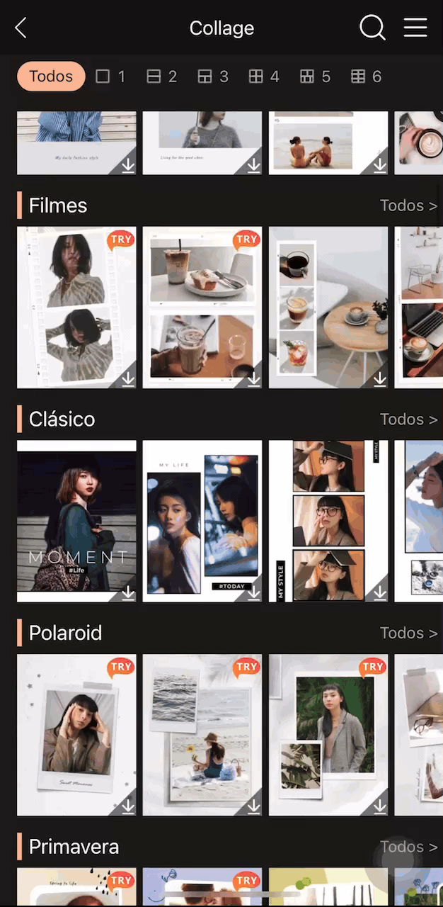 Cómo hacer un collage de fotos en Instagram Layout