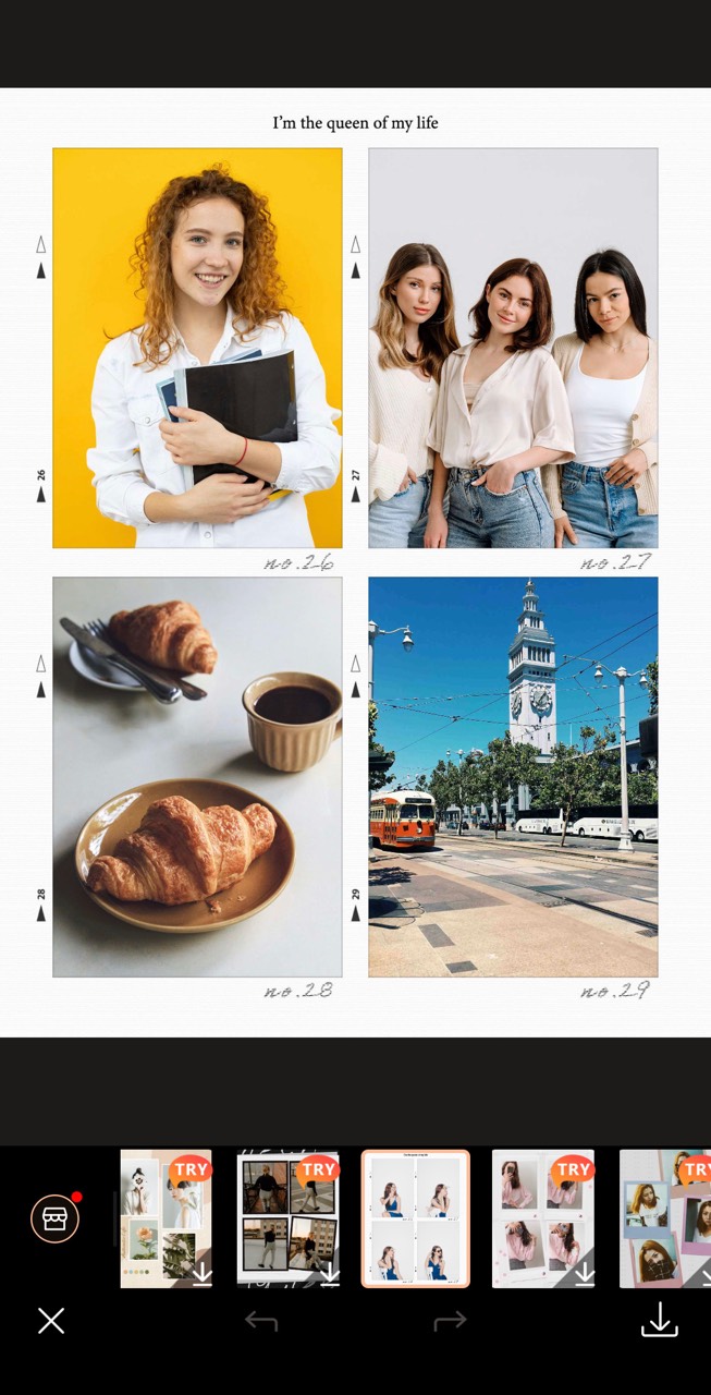Cómo hacer un collage de fotos en Instagram Layout
