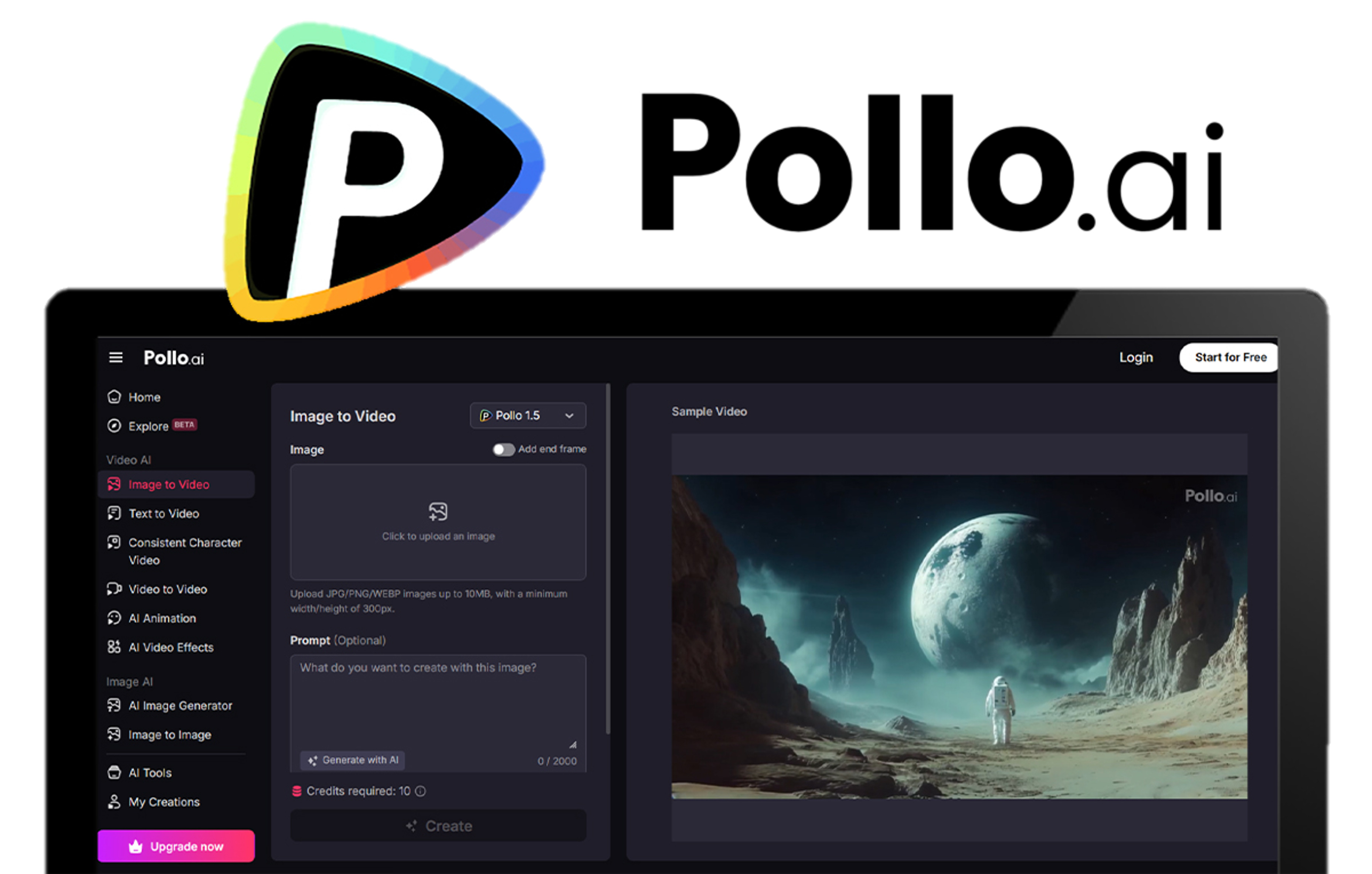 Pollo AI Interface
