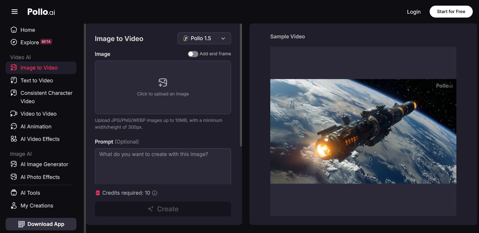 How to Use Pollo AI's Image to Video Tool