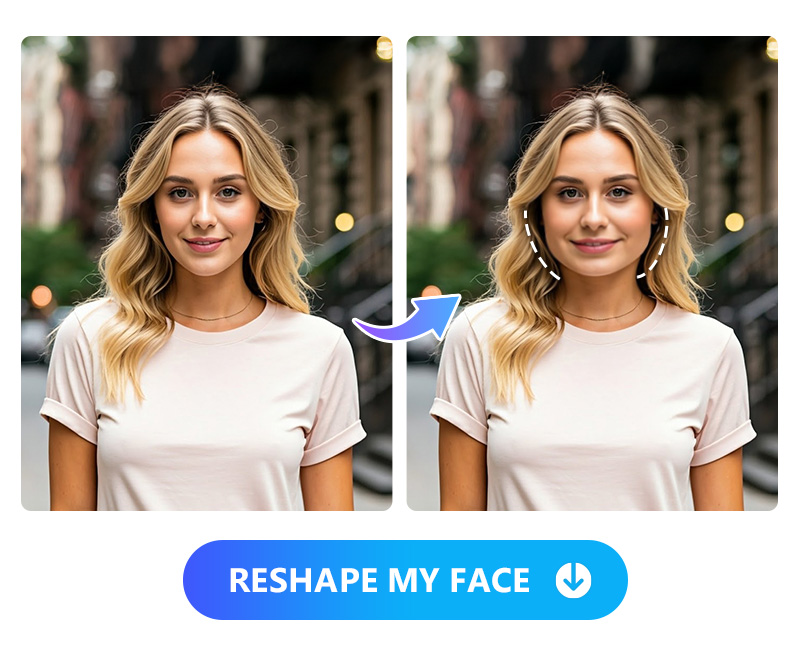 PhotoDirector App - Fat Face Filter