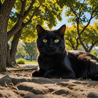 Originalbild einer Katze