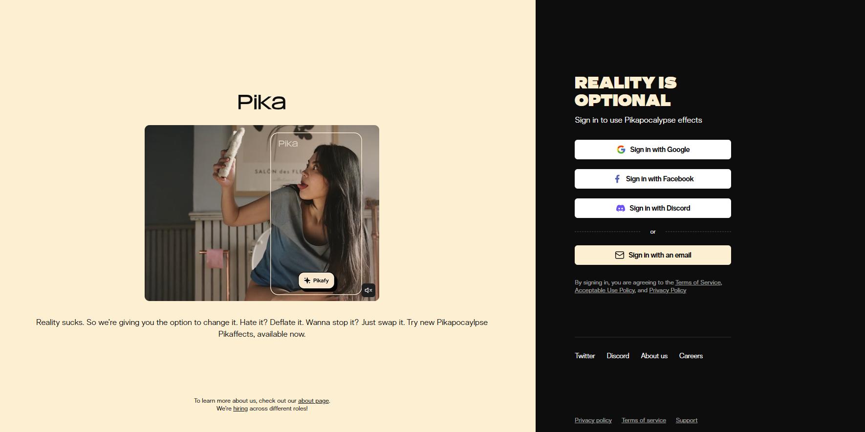 Pika Art 影片生成教學