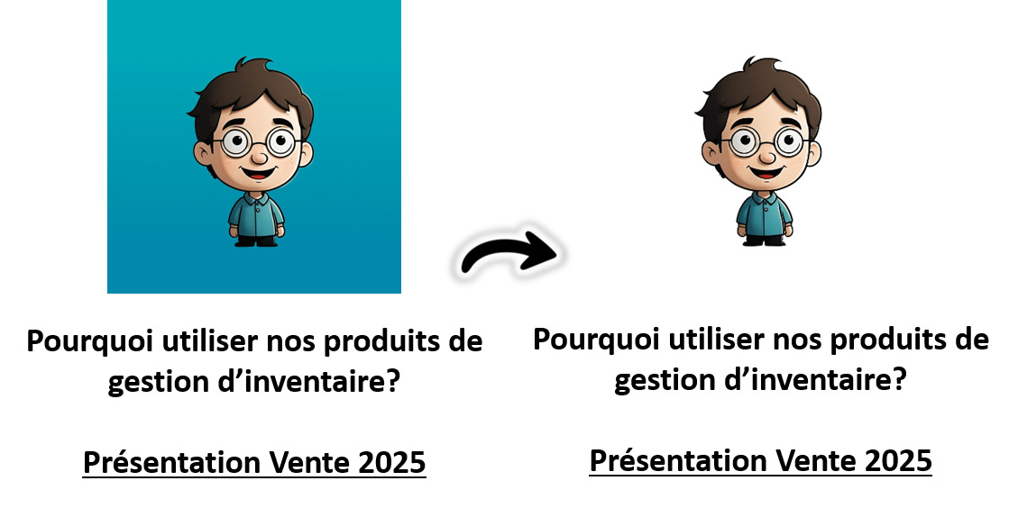 MyEdit - Rendre une image transparente en ligne - Cas d'utilisation 4