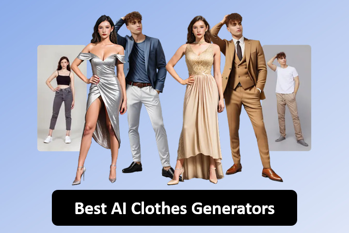 5 Best AI Clothes Generators to Try in 2025 for Virtual Outfit Changes