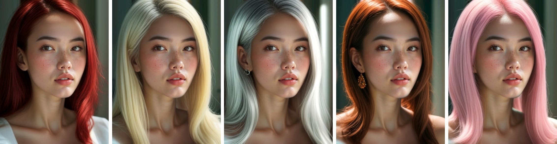 Comment appliquer un filtre de couleur de cheveux?