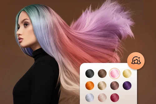 Filtre de couleur pour cheveux : simulateur virtuel gratuit pour vos photos