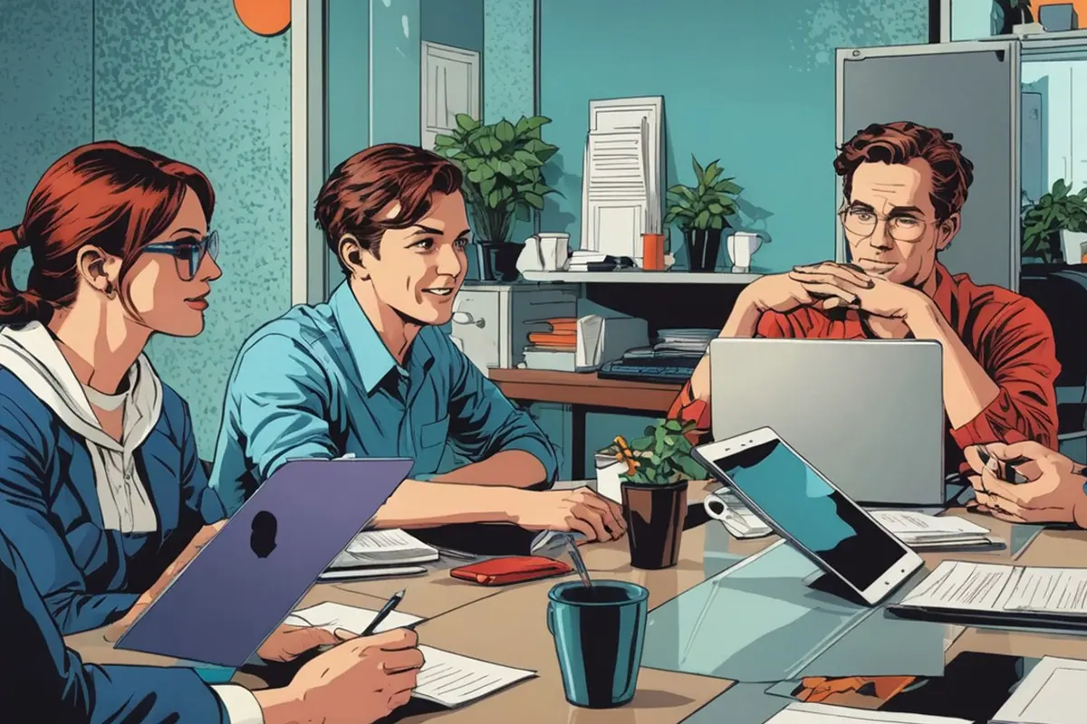 thumbnail imagen de personas creando negocio online