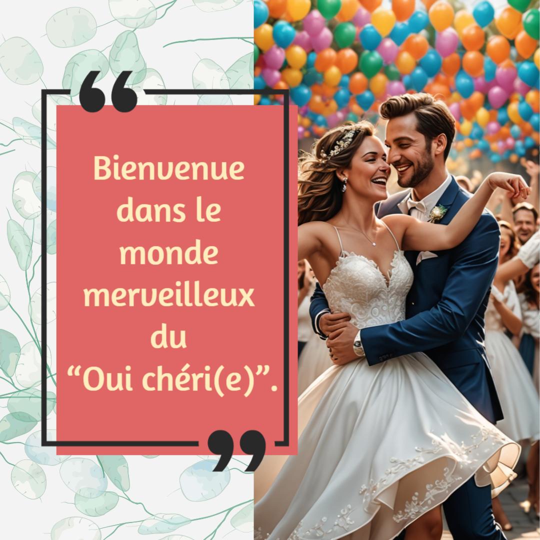 Félicitations de mariage drôles et originales
