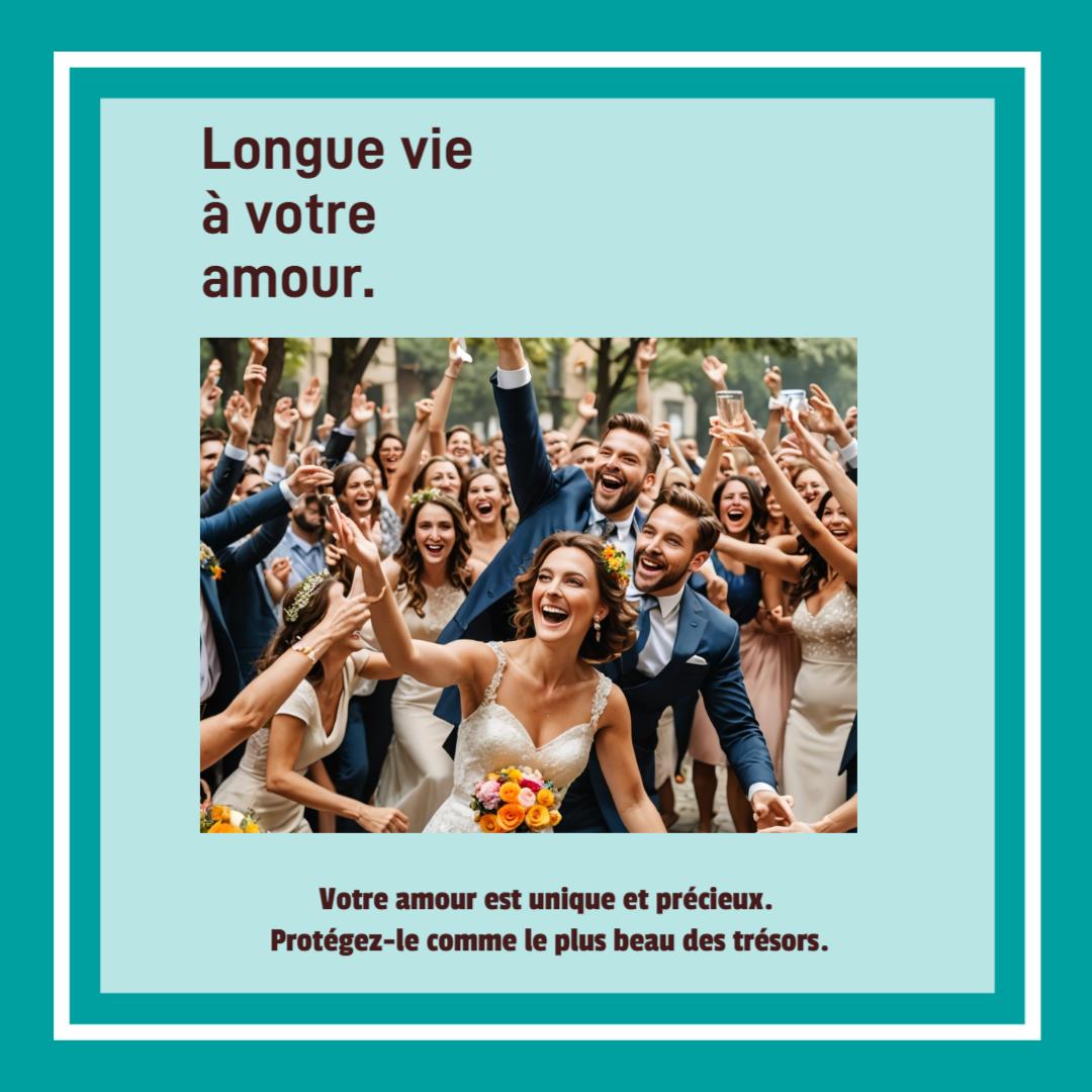 Vœux de mariage poétiques et romantiques