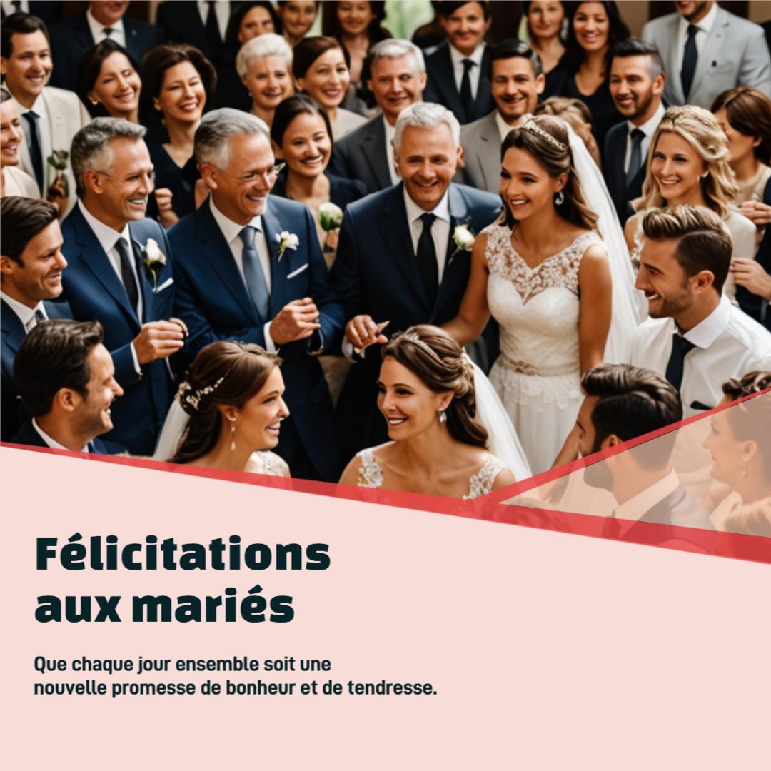 Vœux de mariage poétiques et romantiques