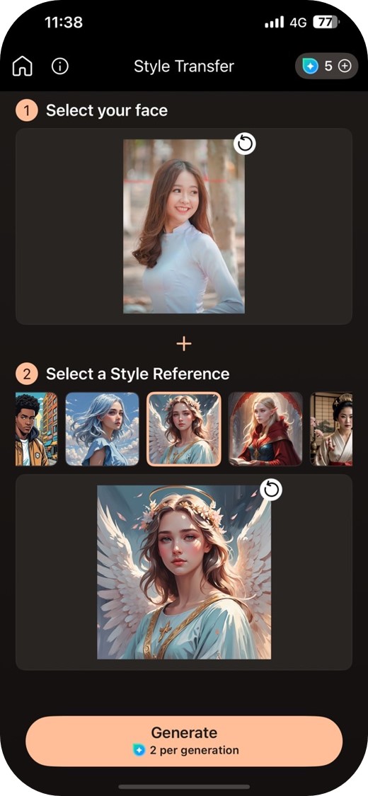 PhotoDirector - AI Style Transfer on Mobile 2