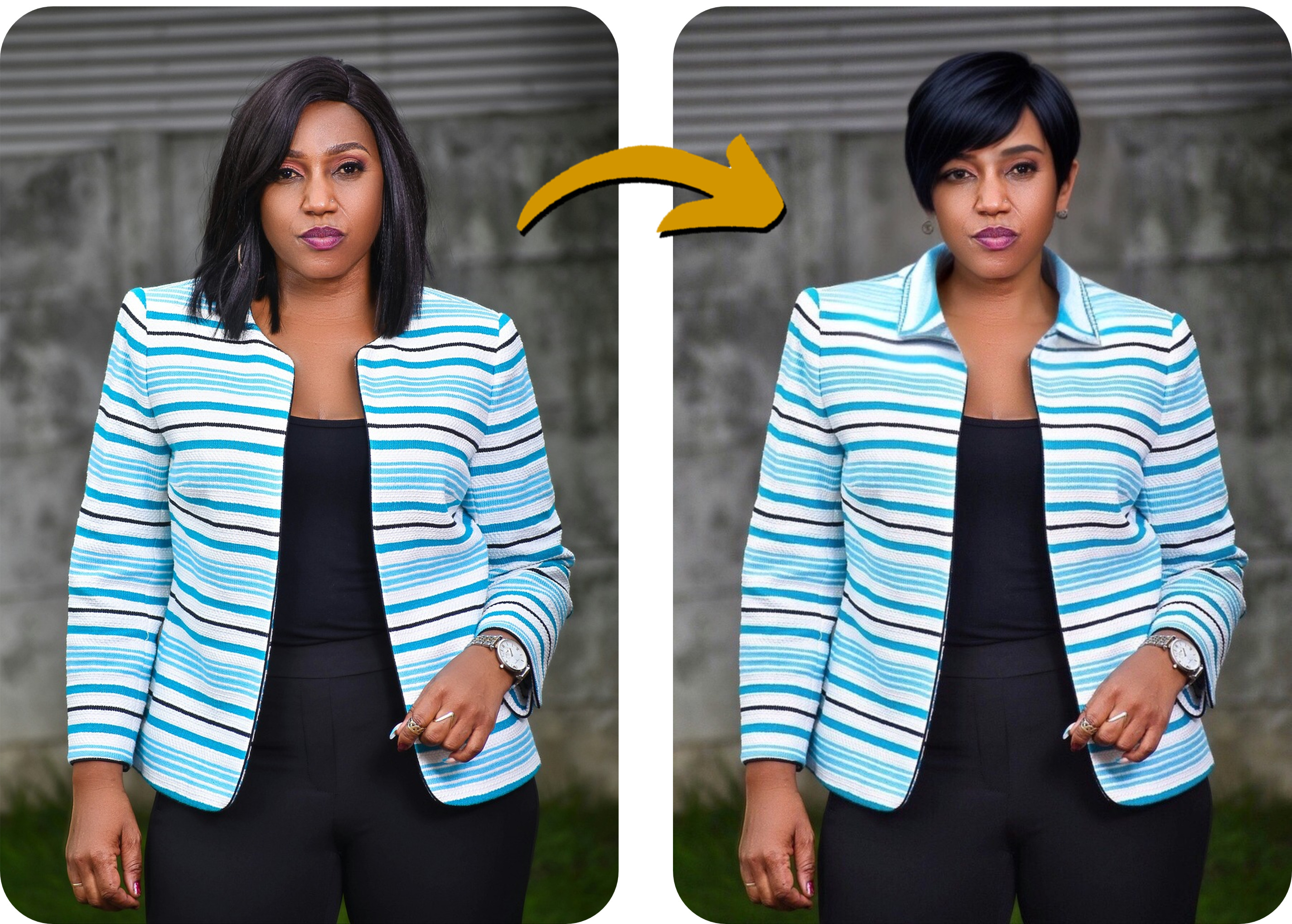 Trying Rejuvenating Hairstyles with PhotoDirector