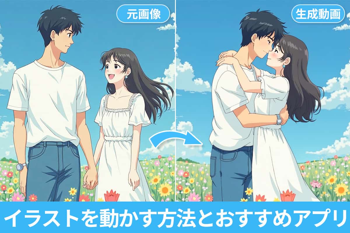イラストを動かす方法とおすすめアプリ5選