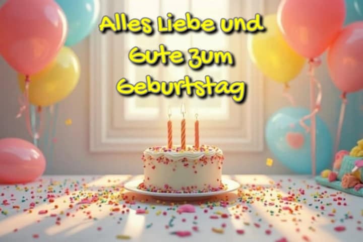 Geburtstagswünsche als Bilder für WhatsApp - Kostenlos & persönlich
