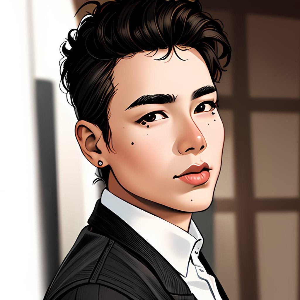 捏臉風潮：AI 手繪後