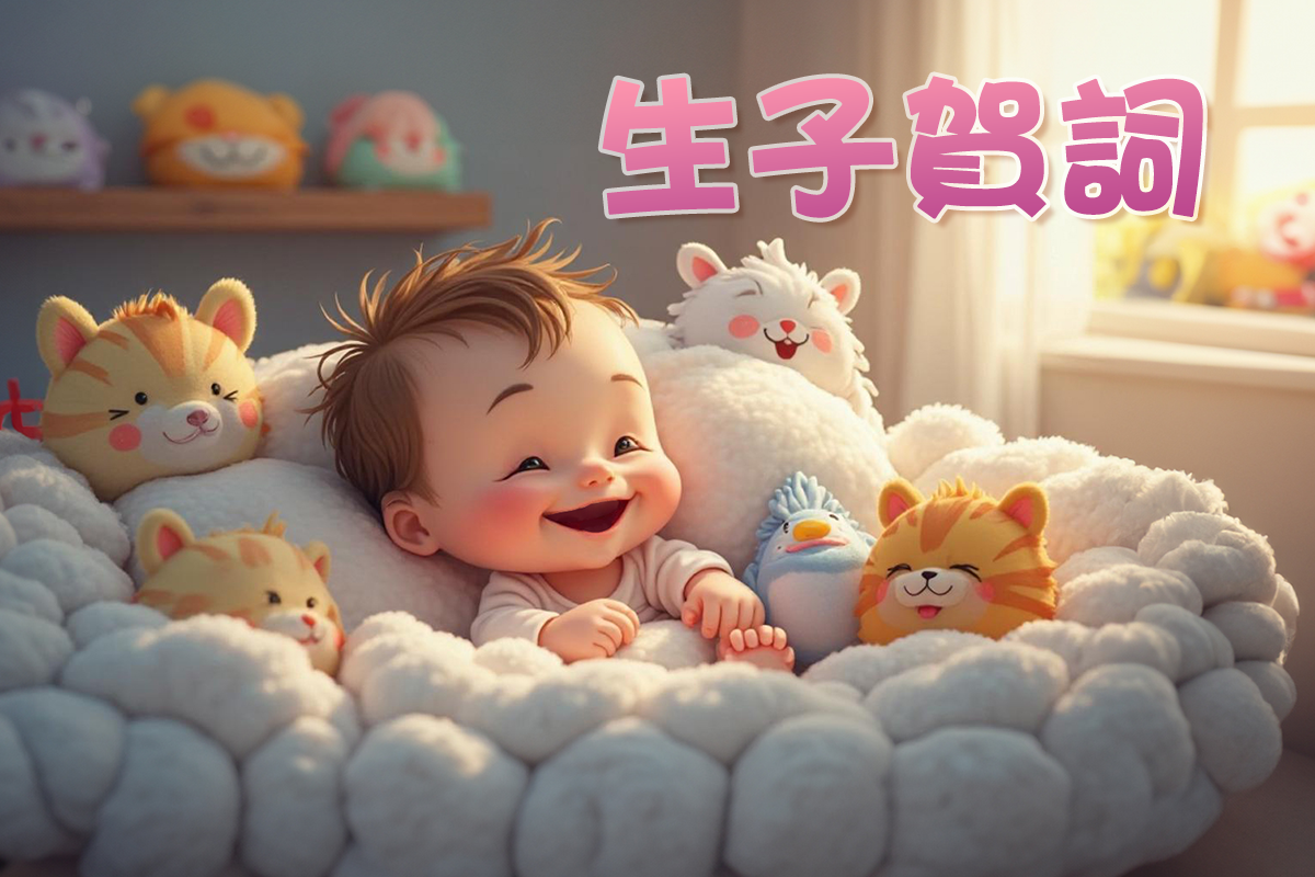 生子賀詞精選 50 句：彌月賀詞這樣寫，還教你自製可愛彌月紅包袋！