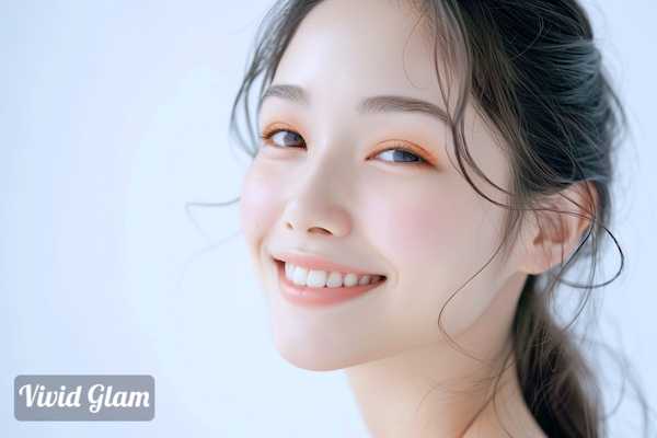 vivid glam　メイク機能　サンプル　ルック「元気」適用後