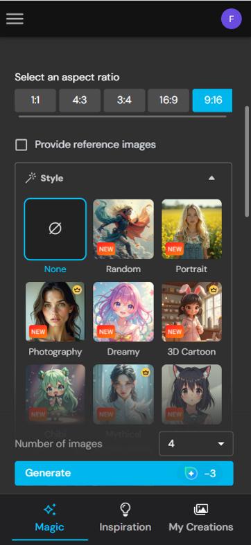 MyEdit - Generate an online cheerleader online step 3