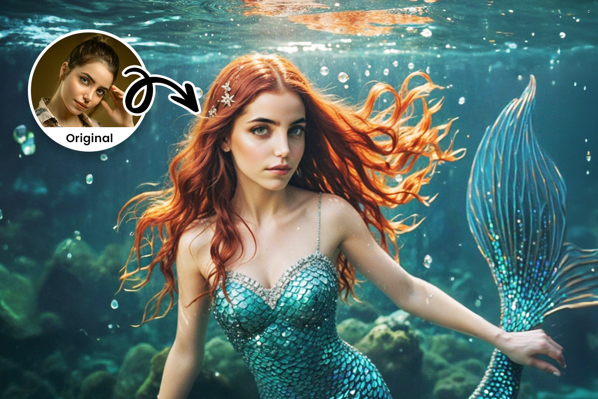 TikTok AI Mermaid Filter: How to Transform Photos into Dreamy Mermaid Videos