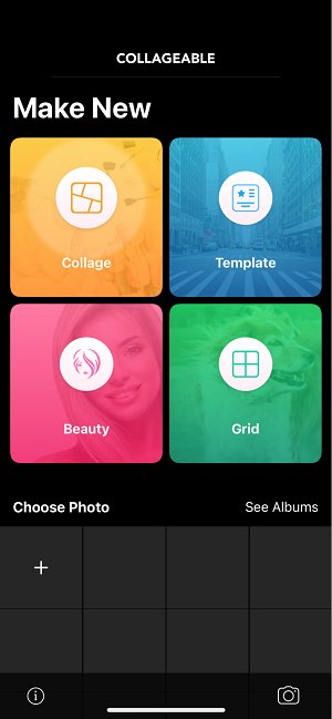 Collageable Interface