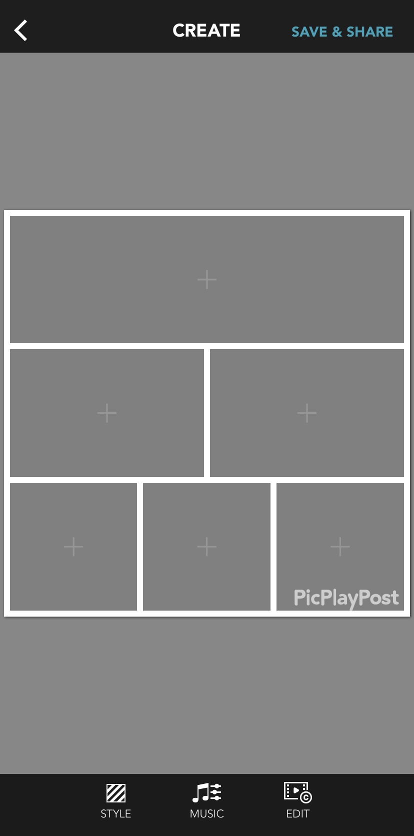 PicPlayPost_UI Interface