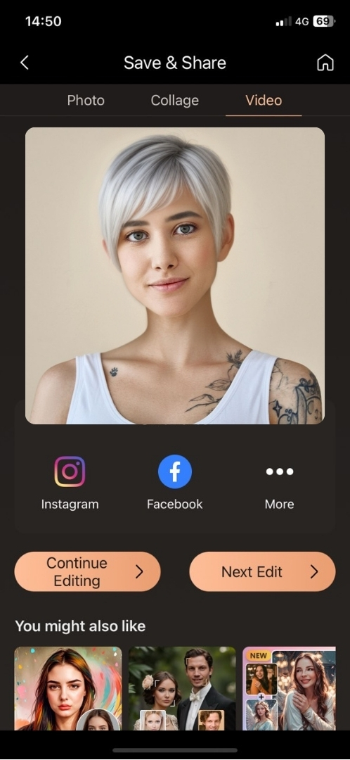 How to Try on a Pixie Cut in an App