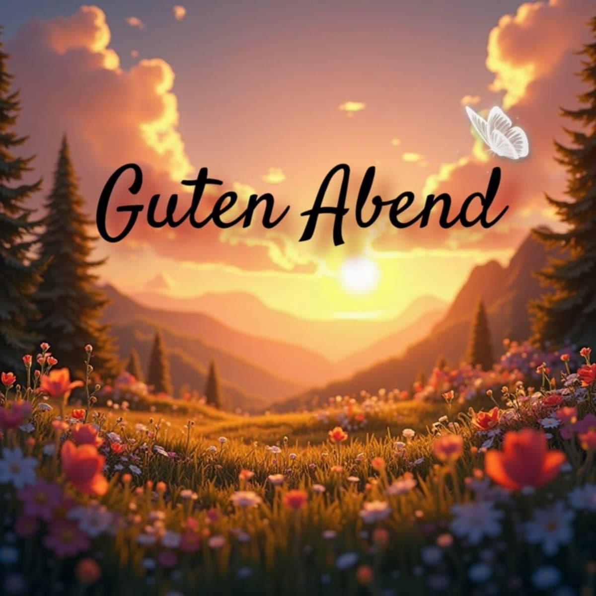 Guten Abend Bild herunterladen und teilen