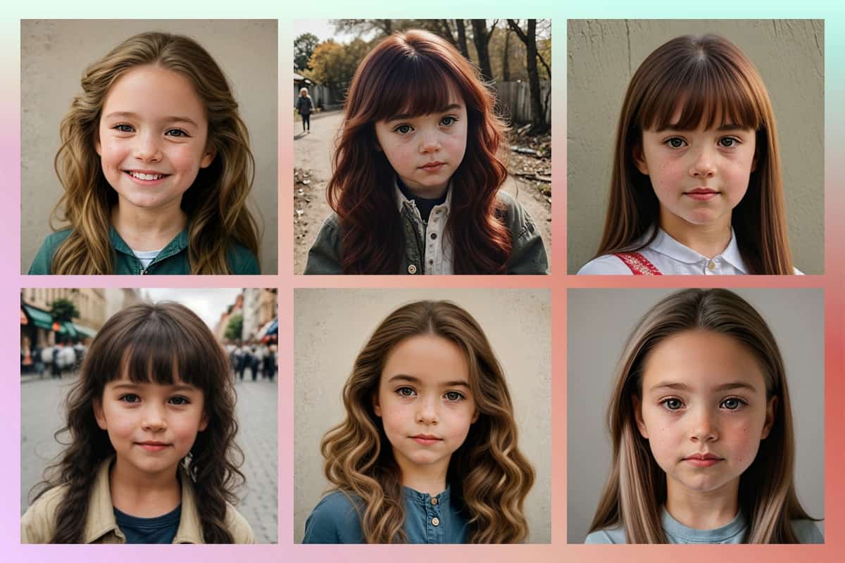 thumbnail imagen de peinados para niñas creados con MyEdit