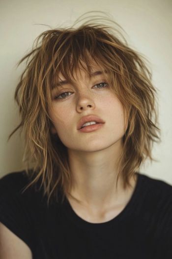 Shaggy Bob für den Sommer 2025