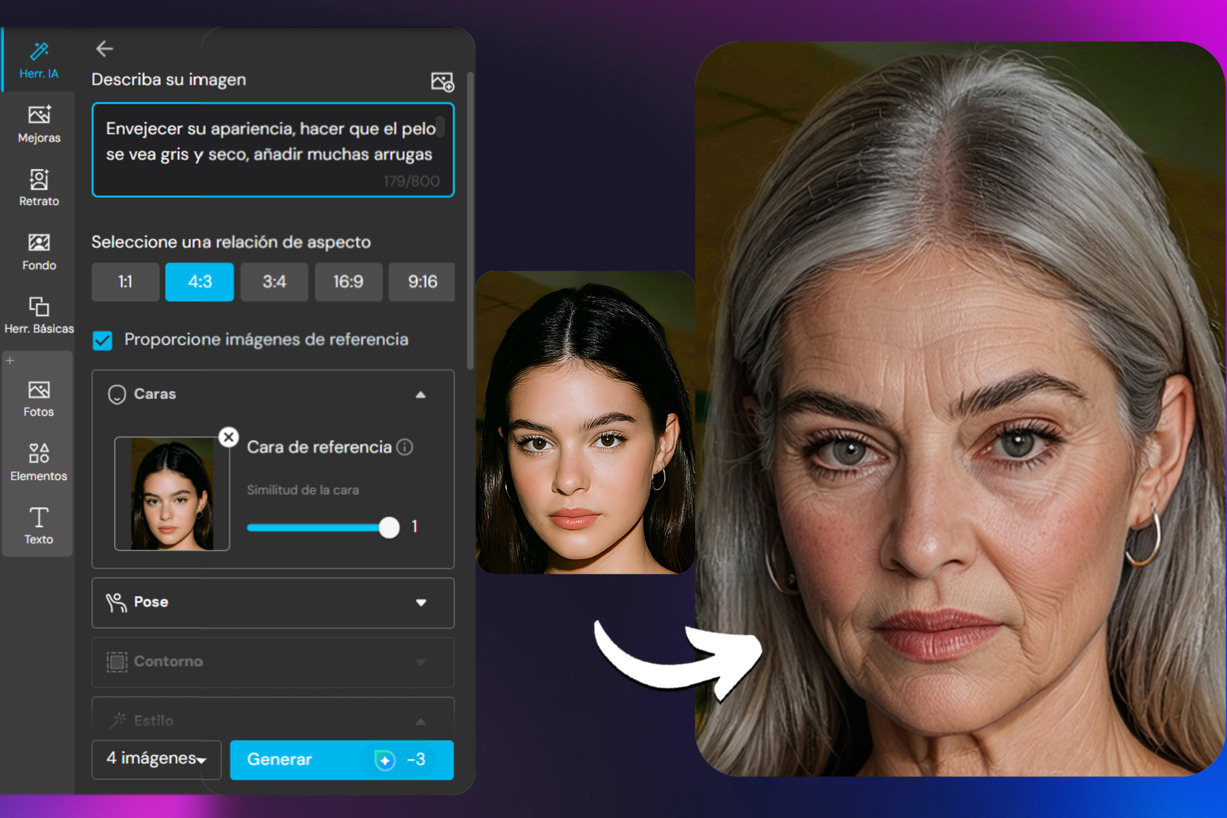 Envejecer rostros online gratis: Las 6 mejores apps con IA