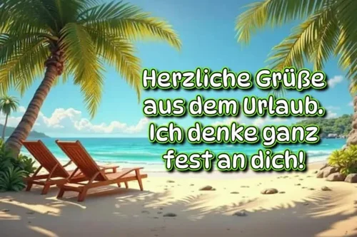 Urlaubsgrüße als Bilder für WhatsApp - Kostenlos & persönlich