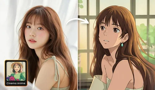 AI濾鏡:電影動畫風