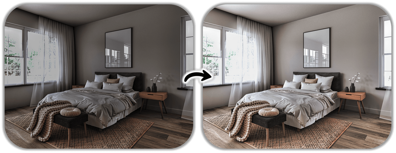 PhotoDirector - amélioration couleurs