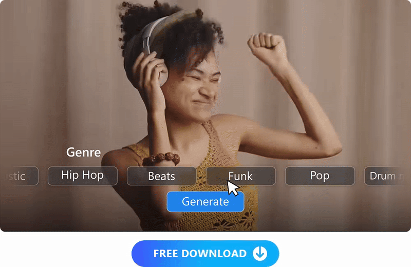 PowerDirector - AI Music Generator